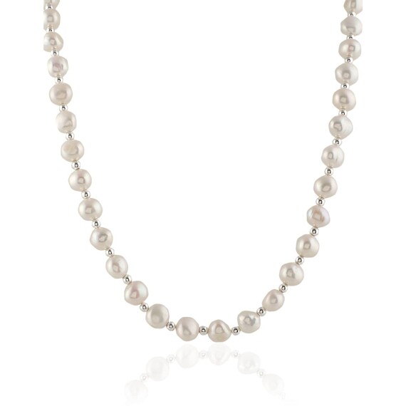 Pearl Necklace Men,Men Pearl Necklace,Pearl Necklace,pearl Necklace for Men,Gift for Him,Gift Her - 1
